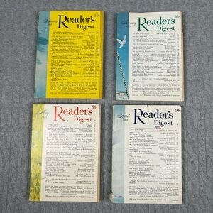 Reader's Digest Vintage Magazine Lot - 1960’s